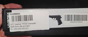 Imagen 4 de VFC Walther PPK/S GBB  2024!!!!!