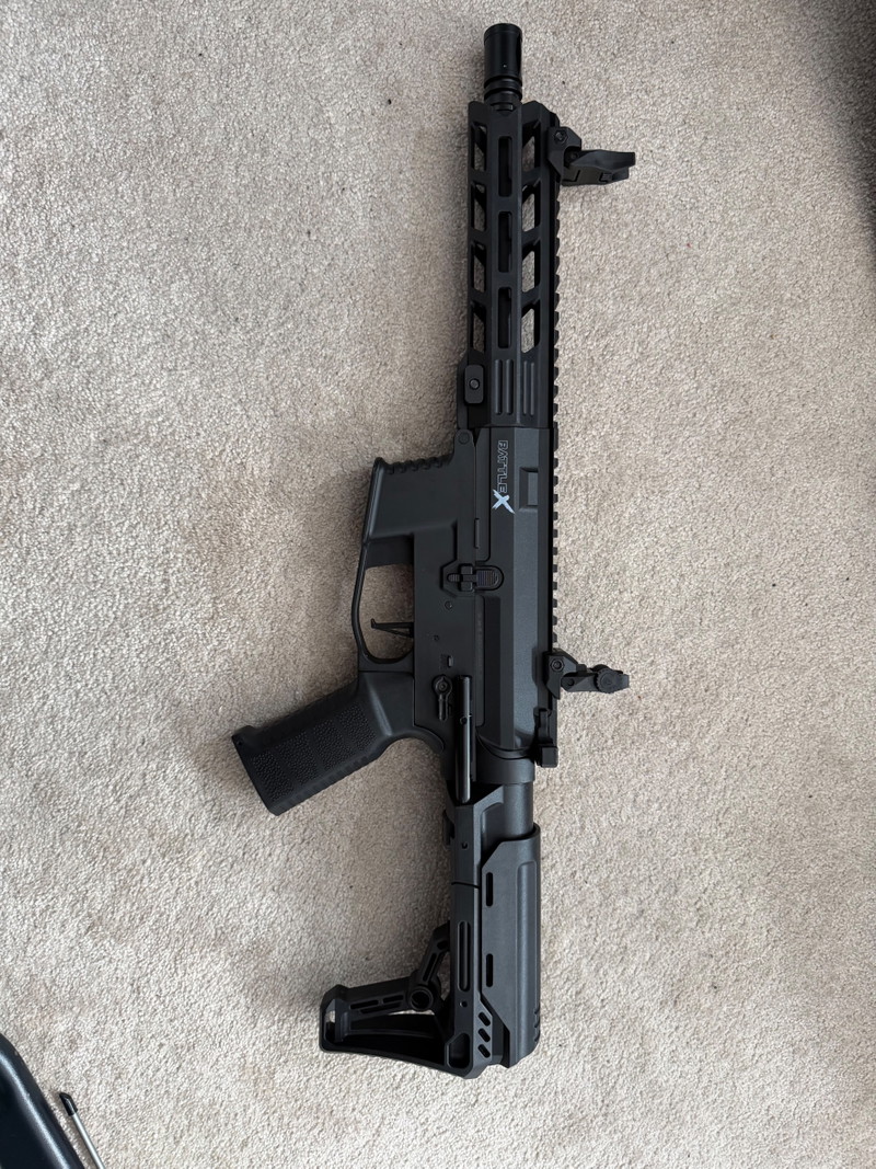 Afbeelding 1 van Nieuwe Battle X PDW | LT-35 GEN 2 | AEG | Black | Lancer Tactical