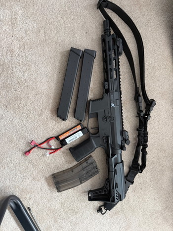 Image 4 for Nieuwe Battle X PDW | LT-35 GEN 2 | AEG | Black | Lancer Tactical