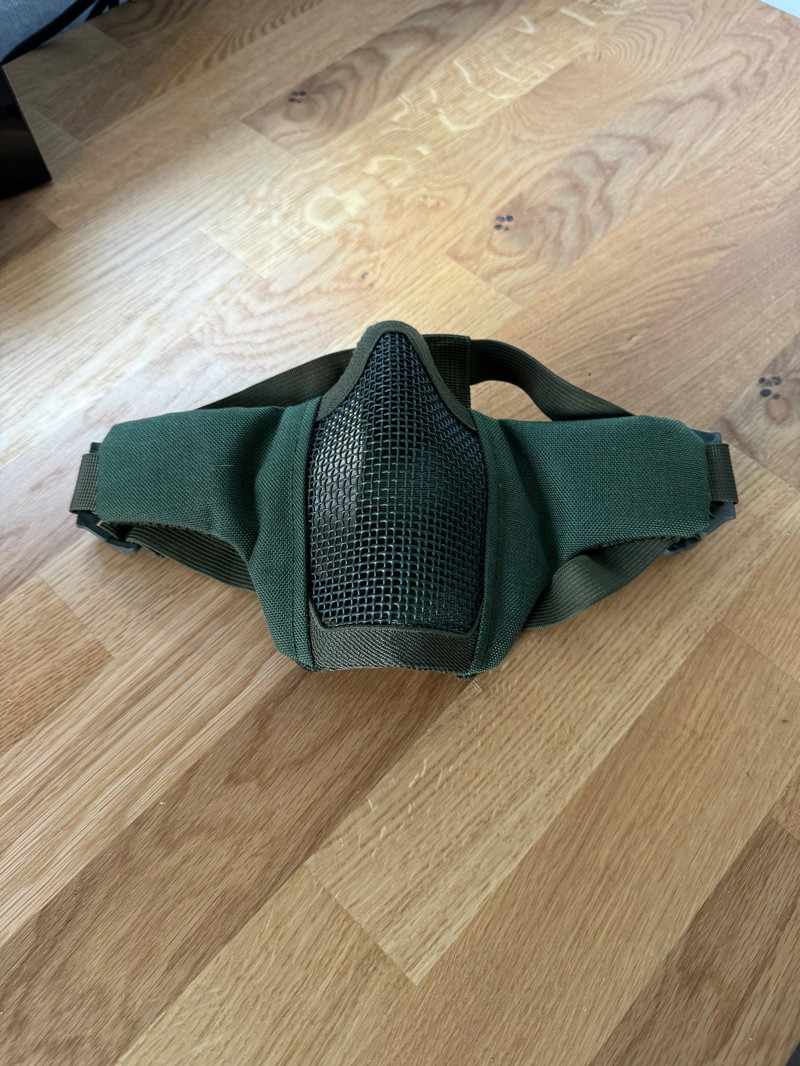 Bild 1 für Invader Gear Mk.II Steel Half Face Mask - Olive