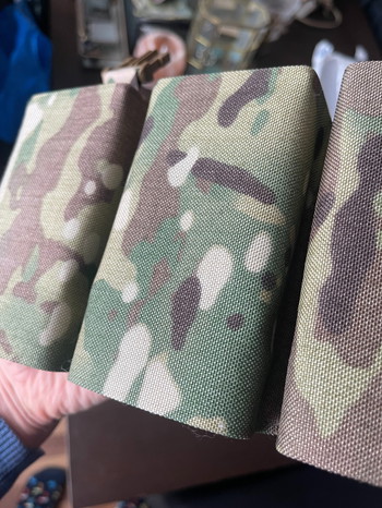 Image 3 for Esstac Daeodon front panel placard 7.62 multicam