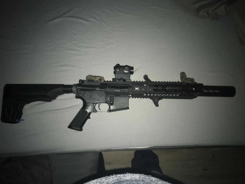 Image 1 for TM m4 sopmod recoil shock (upgraded)