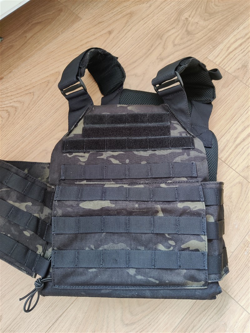 Image 1 pour Nieuwe plate carrier in Multicam black.