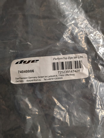 Imagen 3 de DYE PERFORMANCE TOP L/XL