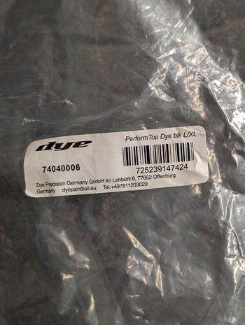 Image 3 pour DYE PERFORMANCE TOP L/XL