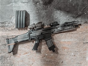Image for WE SCAR-L Open Bolt GBBR + 5 mags