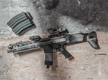Image 2 for WE SCAR-L Open Bolt GBBR + 5 mags
