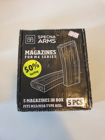 Afbeelding 2 van Specna Arms M4 Realcaps | 5 stuks