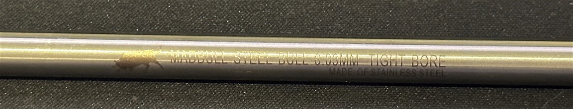 Afbeelding van Madbull 6.03 Stainless Steel Precision Barrel 229mm