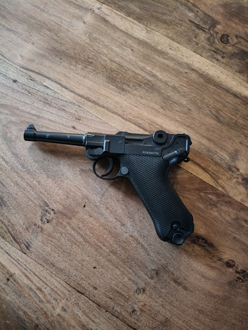 Image 3 for mooie airsoft luger P08 wapen CO2