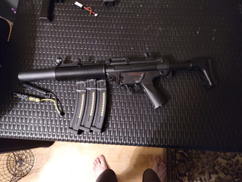 Image 3 for Cyma MP5SD6 (CM.041SD6 HIGH-SPEED) met magazijnen en batterij