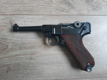 Image 2 for WE Luger p08 Custom Wooden grips GBB