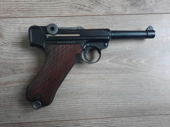 Bild 3 für WE Luger p08 Custom Wooden grips GBB