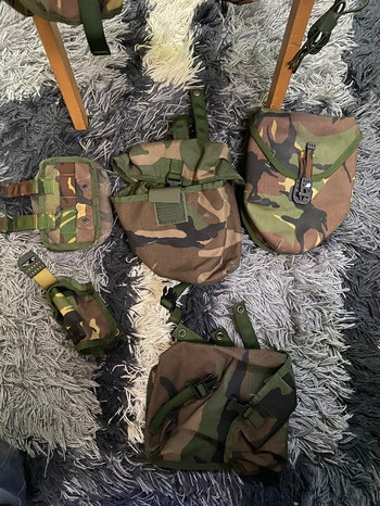 Afbeelding 3 van Militair ammo vest , met verschillende tassen Maat L