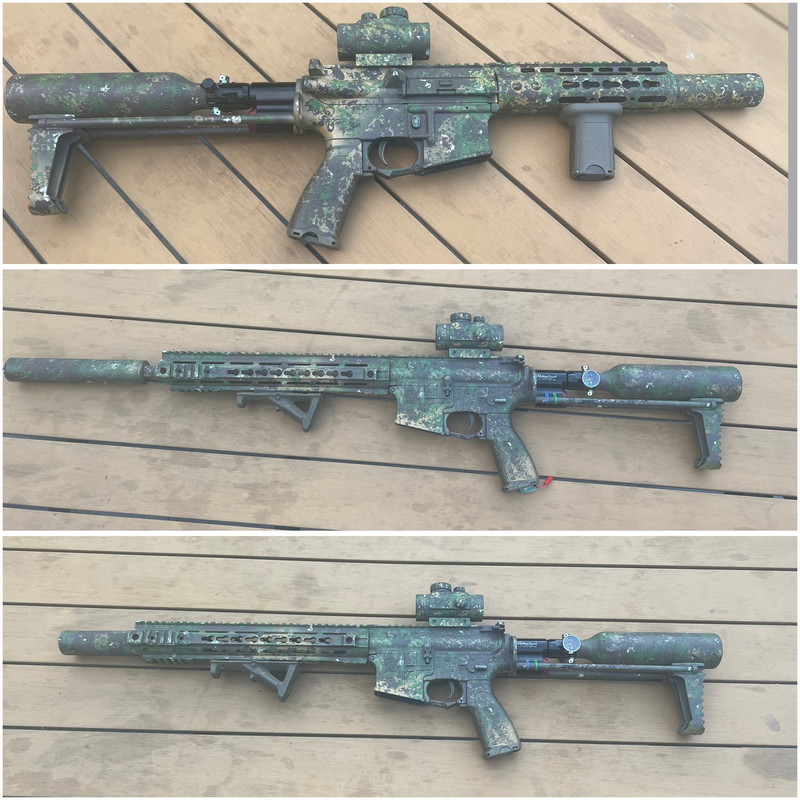 Afbeelding 1 van Polarstar fusion M4 met redline airstock 3 in 1 zowel DMR als CQB