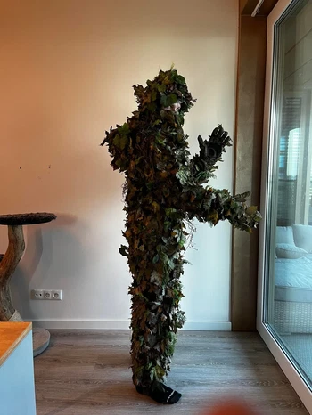 Image 2 for BEROEMDE Crafted Stalker/KMCS Ghillie (leaf) Suit + Boonie & Handschoenen