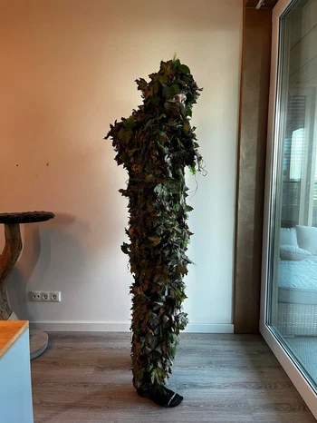 Image 3 for BEROEMDE Crafted Stalker/KMCS Ghillie (leaf) Suit + Boonie & Handschoenen