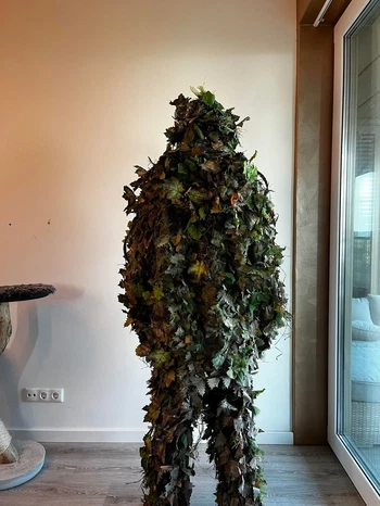 Image 4 for BEROEMDE Crafted Stalker/KMCS Ghillie (leaf) Suit + Boonie & Handschoenen