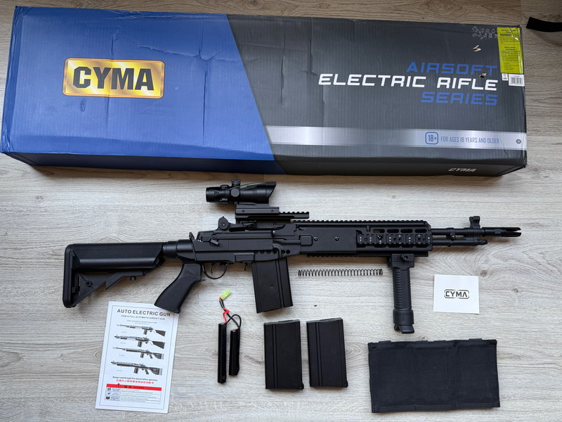 Image 1 for Nieuwe CYMA M14 EBR Full Metal AEG