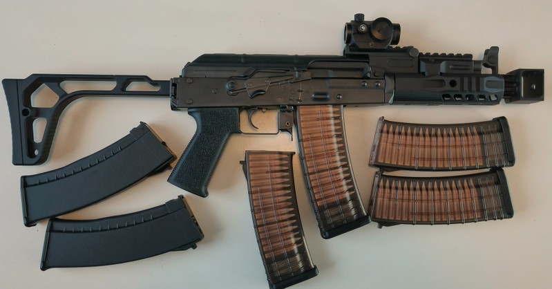 Image 1 for Arcturus AK74U custom AEG met 6 magazijnen