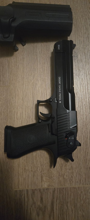 Image 3 for Cybergun desert eagle full metal met accessoires