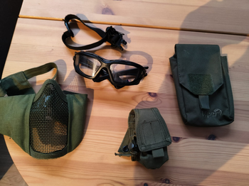 Image 3 for Mooi starter setje met o.a novritsch Battlebelt and Harness OD Green