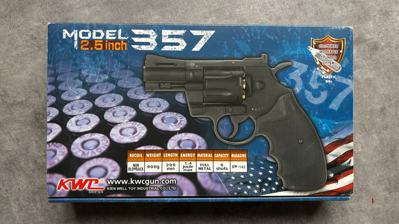 Image 1 for KWC Model 357 CO₂-revolver