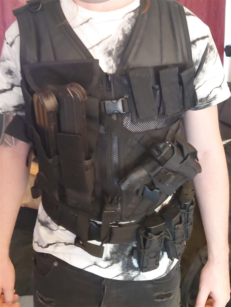 Image 1 pour NcStar Tactical Vest (Zwart)