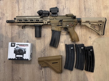 Zdjęcie 3 – VFC HK416 V3 met 4 mags + Geiselle + Magpull stock + Vortex crossfire