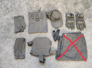 Image for Lot Overbodige Gear (Zwart)