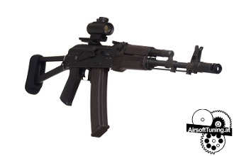 Afbeelding van AK-74S w ETU Gate Aster | 1.5 Joule | 19 RPS | SA-J11 | Steel Body | Metal Hopup | Precisionbarrel | QSC