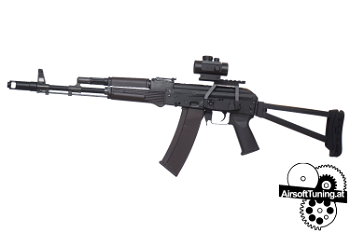 Afbeelding 2 van AK-74S w ETU Gate Aster | 1.5 Joule | 19 RPS | SA-J11 | Steel Body | Metal Hopup | Precisionbarrel | QSC