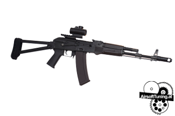 Afbeelding 3 van AK-74S w ETU Gate Aster | 1.5 Joule | 19 RPS | SA-J11 | Steel Body | Metal Hopup | Precisionbarrel | QSC
