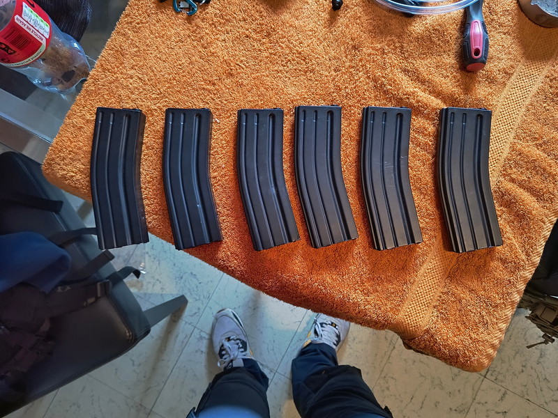 Bild 1 für 6 x M4 mags (6 x 220 rounds)