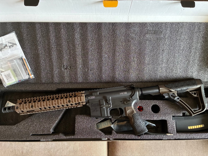 Bild 1 für Wolverine Wolverine MTW Daniel Defense MK18 RIS II XB - Milspec Brown