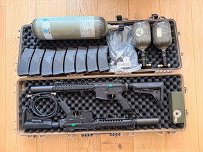 Image for Uitgebreide Airsoft HPA collectie 2x Colt M4 Real Steel incl Polarstar Kythera, HPA tanks, optiek en meer