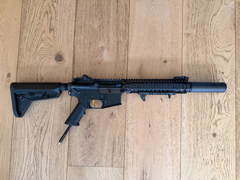 Image 5 for Uitgebreide Airsoft HPA collectie 2x Colt M4 Real Steel incl Polarstar Kythera, HPA tanks, optiek en meer