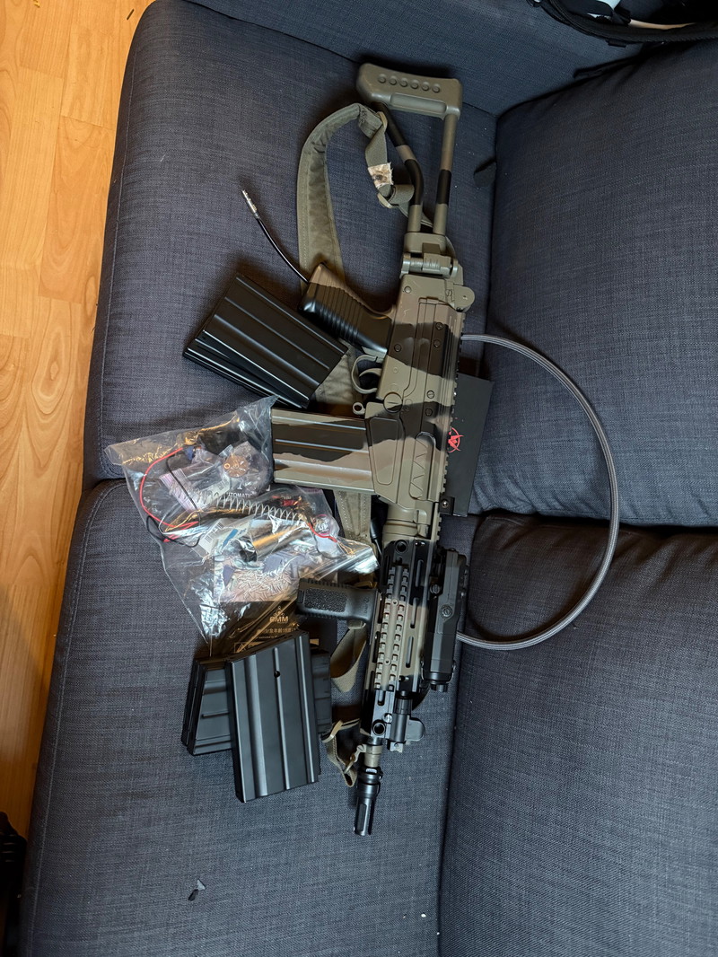 Image 1 pour FAL DSA SA58 OSW | Wolverine Inferno Gen2 HPA omgebouwd