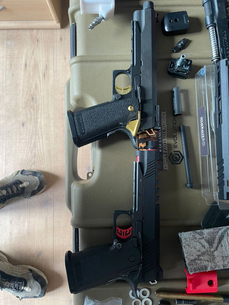 Afbeelding 1 van tm hi capa en aeg specna arms m4 geen intresse in ruilen