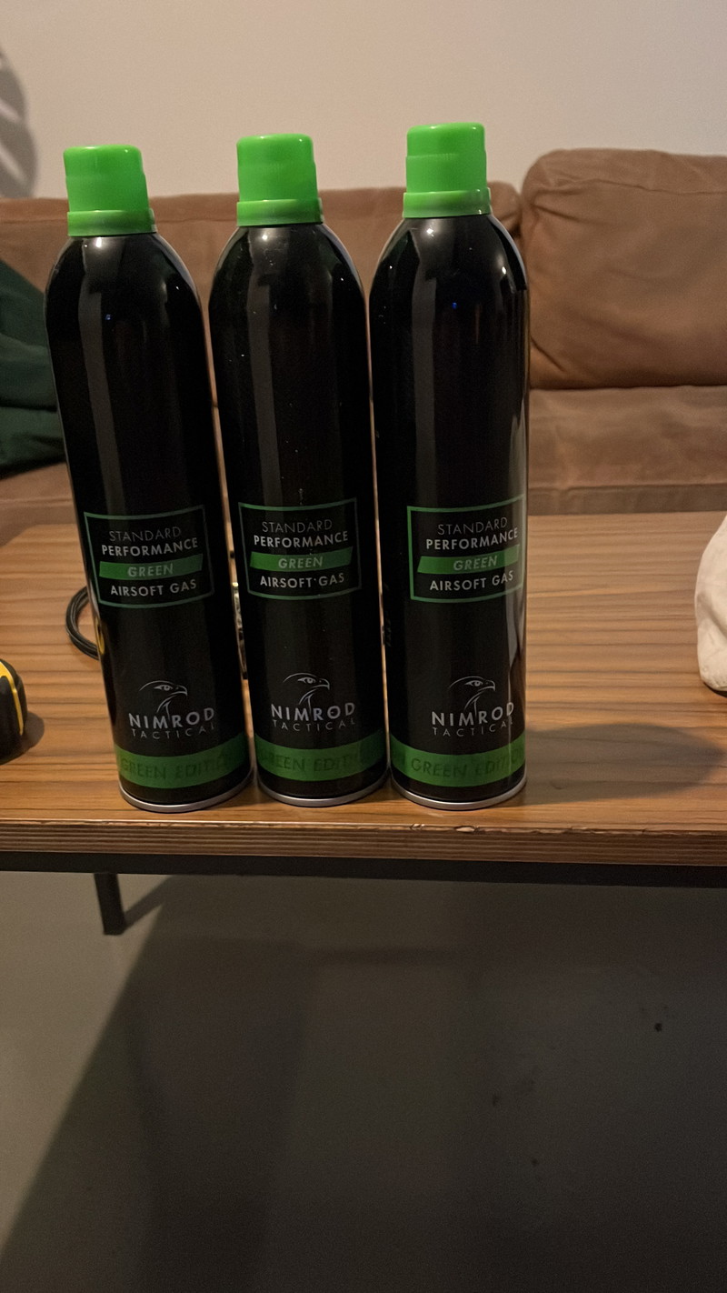 Image 1 for Green gas Nimrod 3 flessen van 500ml