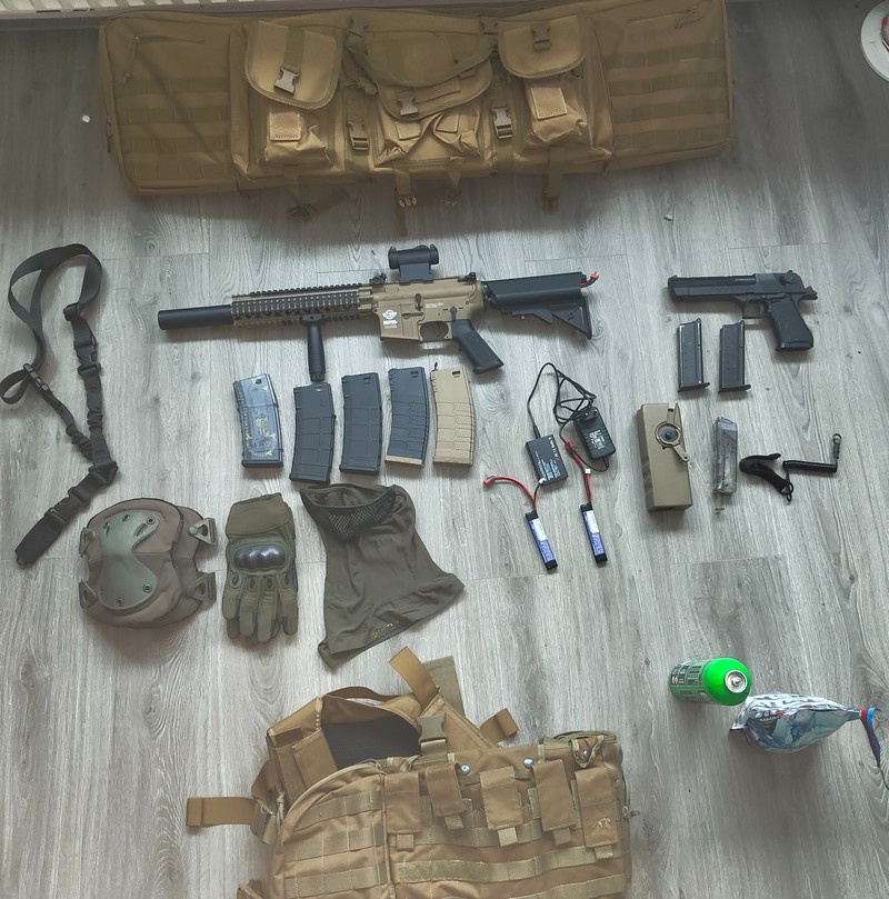 Image 1 for Complete Airsoft Set Te Koop