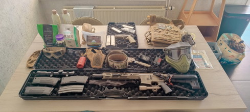Image pour Volledige airsoft set te koop!