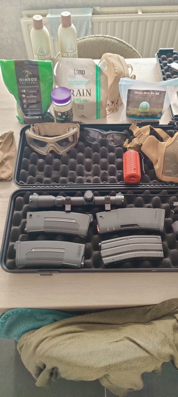 Image 2 for Volledige airsoft set te koop!