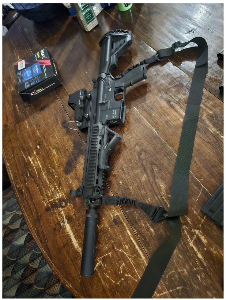 Image 1 pour HK416 AEG en WE1911 GBB