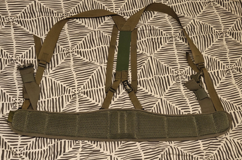 Afbeelding 2 van Warrior Assault Systems Elite Ops LBP belt Ranger Green + Slim Line Harness