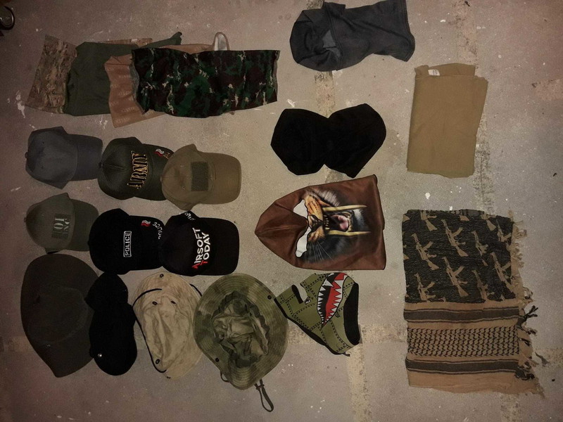 Imagen 1 de Veiligheidsbrillen, petten, boonies, buffs, shemags, bivakmutsen en patches