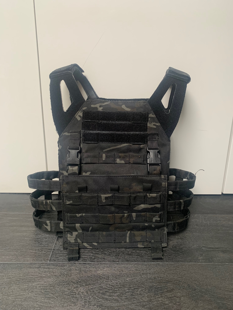 Afbeelding 1 van Plate carrier, Black Multicam