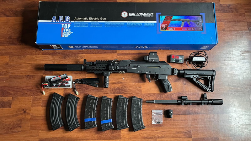 Imagen 1 de Mooie AEG van G&G RK74-T omgebouwd naar RK74-E model