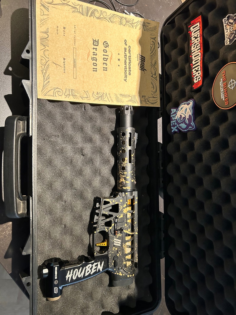 Bild 1 für Monk customs golden dragon x ampedAirsoft lil wes