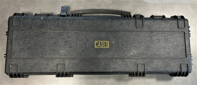 Afbeelding 1 van CASED Large Hard Case (Black) - PLUCK FOAM